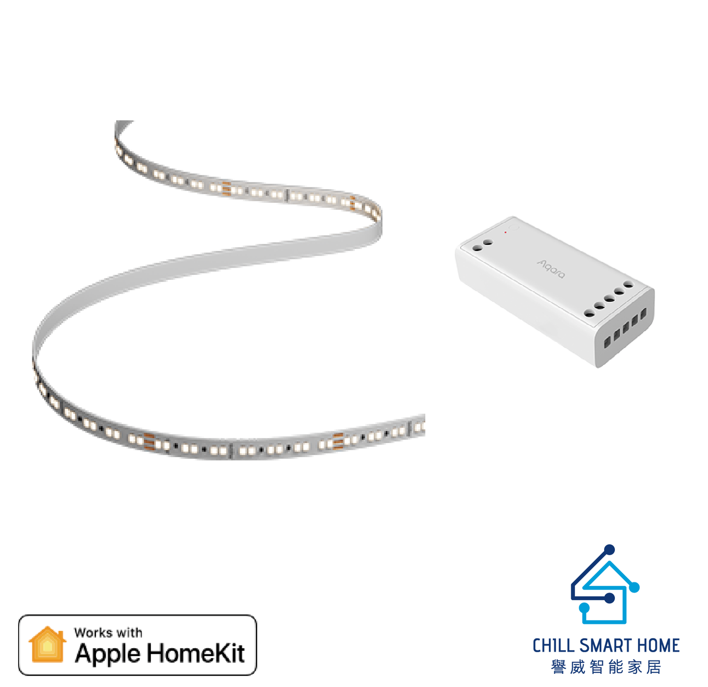 Aqara LED 雙色溫智能燈帶 T1 (5米)[香港行貨]