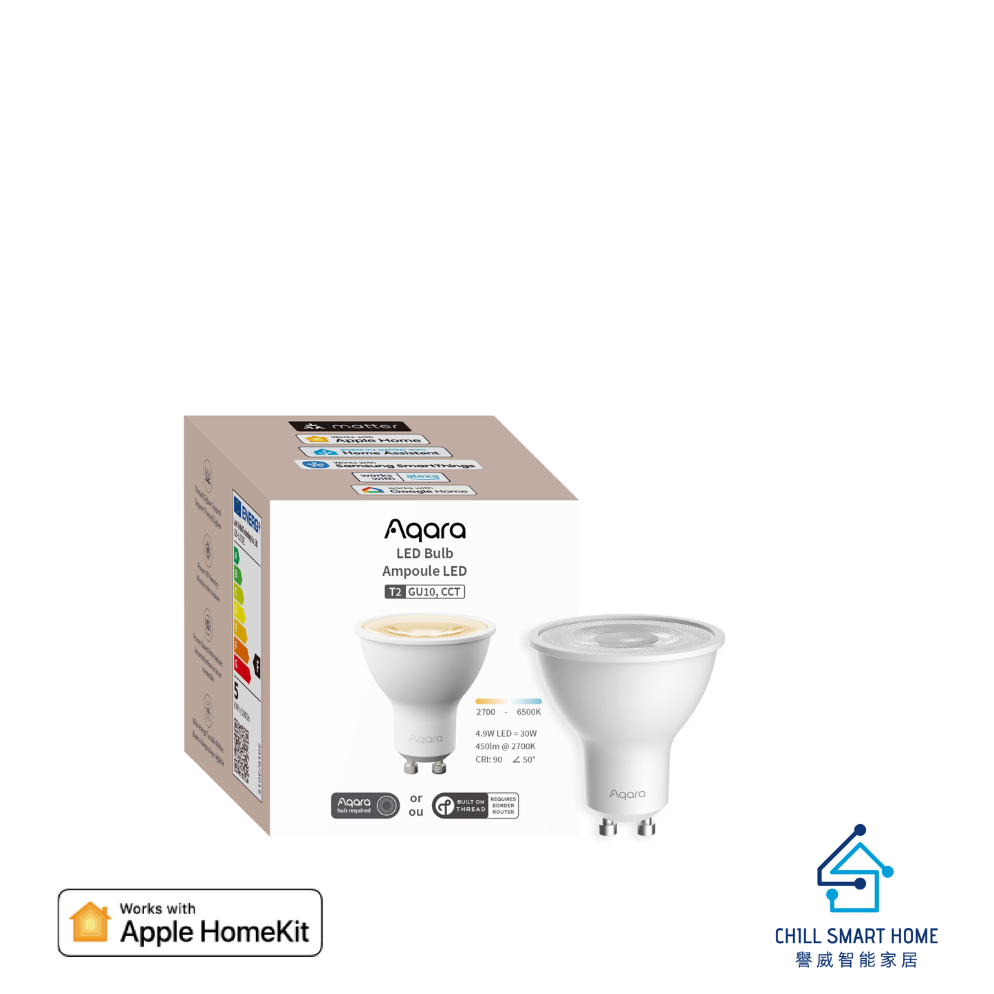 Aqara 智能燈泡 LED Bulb T2 [香港行貨]