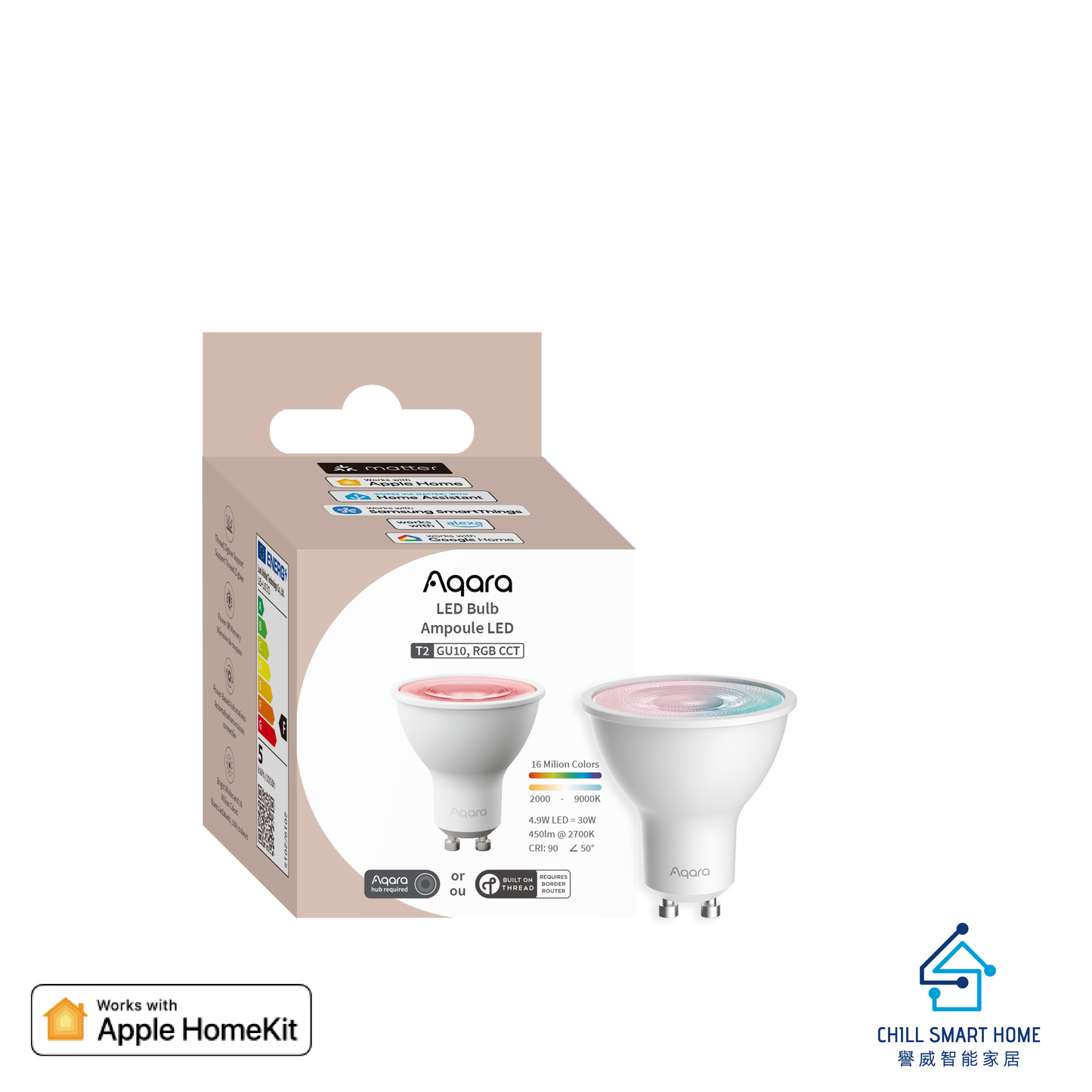 Aqara 智能燈泡 LED Bulb T2 [香港行貨]