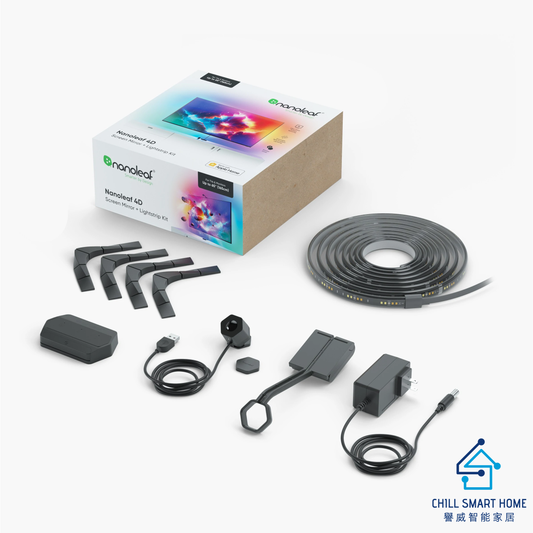 Nanoleaf 4D Screen Mirror + Lightstrip Kit (TVs & Monitors Up to 65″)