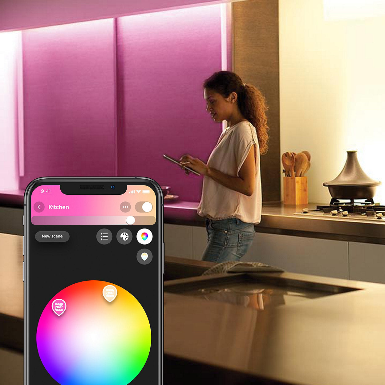 Philips Hue 室內燈條 V4 (藍牙版)