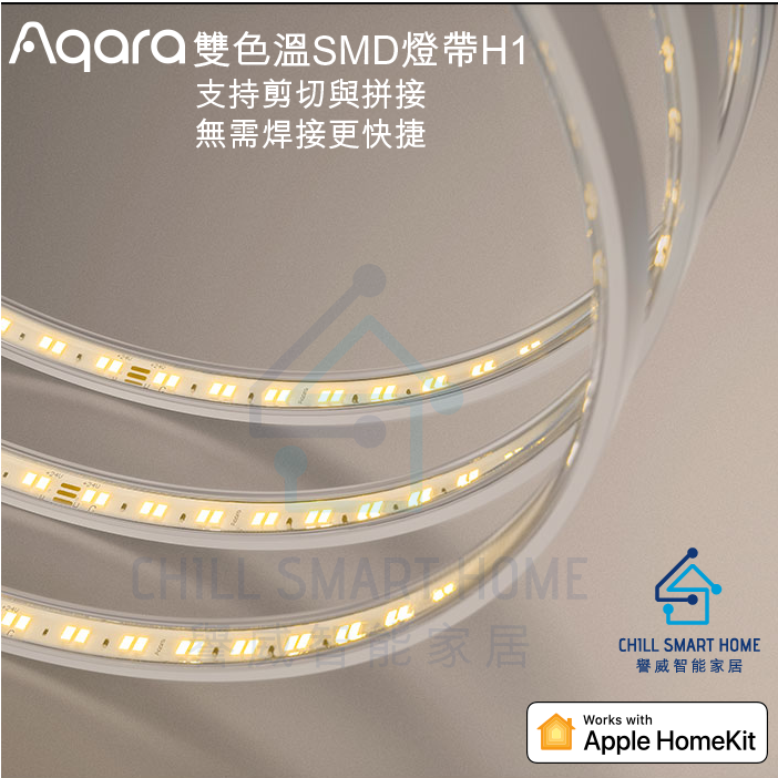 Aqara 雙色溫SMD燈帶H1(5米)[平行進口]