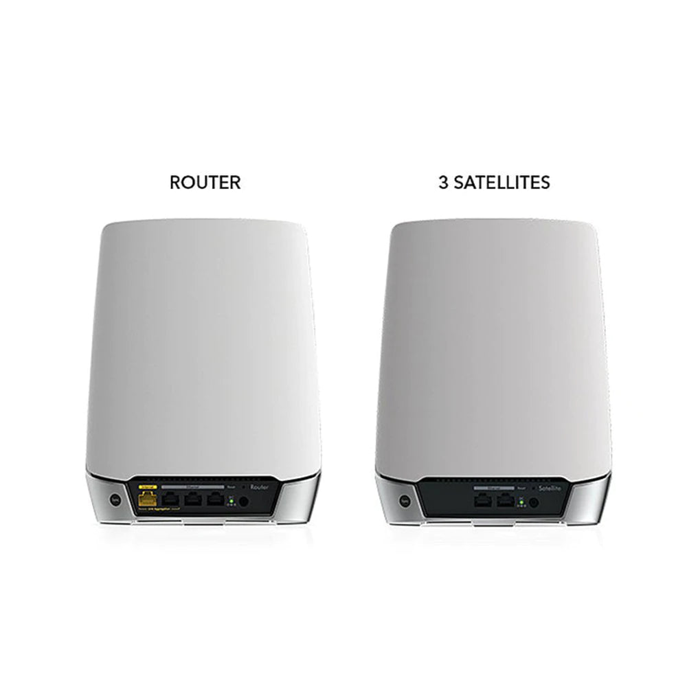 NETGEAR Orbi Mesh WiFi 6 專業級三頻路由器 4 件套裝 (RBK754)